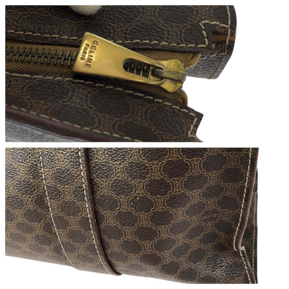 CELINE Macadam Dark Brown Tote Bag/Shoulder Bag for Women (MC97 2) - Picture 6 of 10